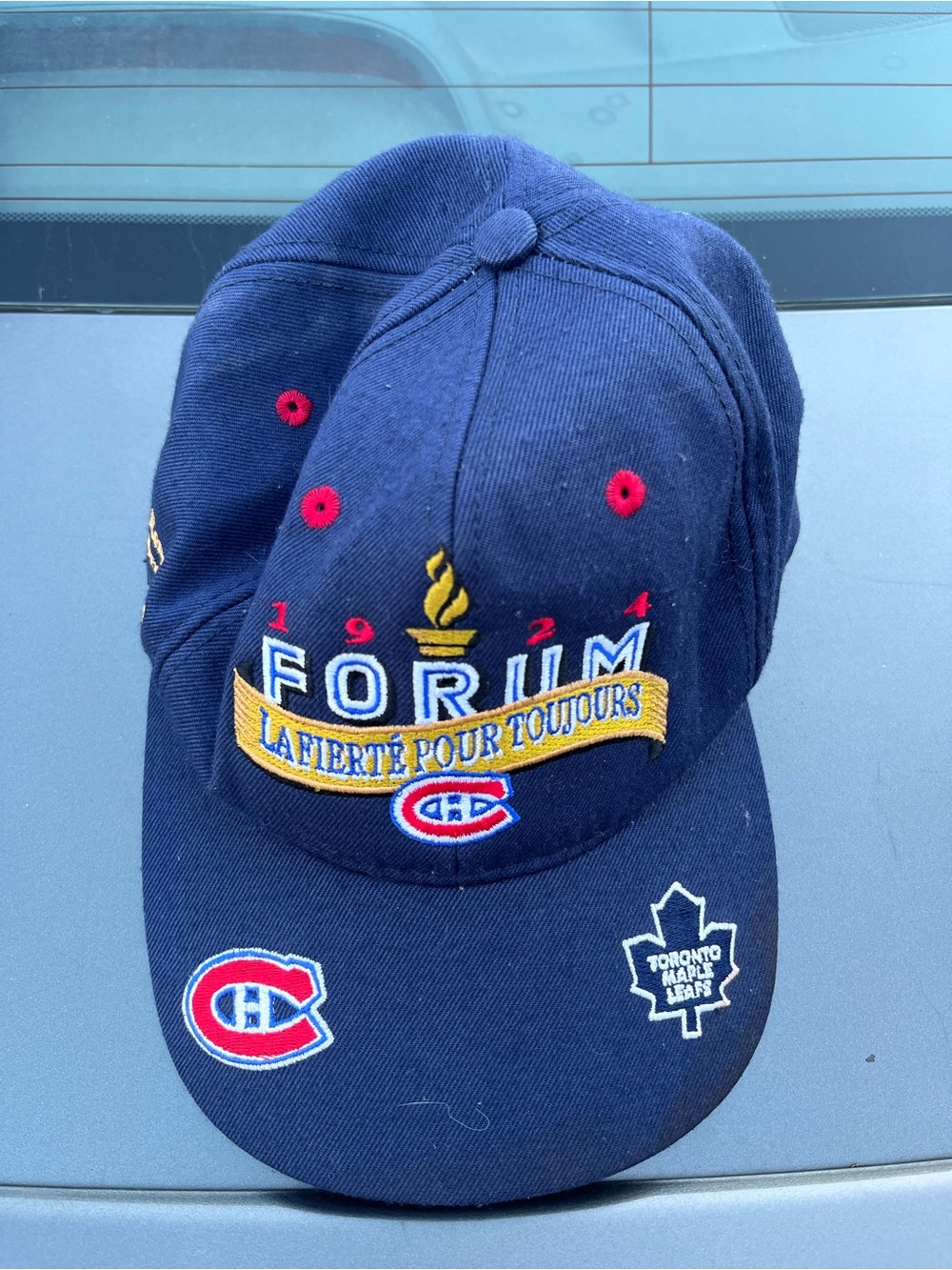 Montreal canadian & leafs affarel snapback caps